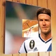 Часы с фото "Дэвид Бекхэм. David Beckham. Футбол" подарок для фанатов украшение спальни, спорт клуба - изображение 2