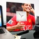 Часы "Криштиану Роналду. Ronaldo. Футбол" подарок для футболистов и фанатов украшение спальни, спорт клуба, бара - изображение 3