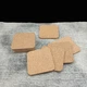 Набір пробкових квадратних підставок-костерів для чашок Jellyn 10x10 см 4 шт (C103500-4) - зображення 11
