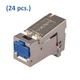 Модуль екранований Everon xs500 KeyStone, 1xRJ45, AWG 22-24, кат. 6a, пак. 24 шт, Corning - изображение 1