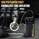 Автомобильное портативное устройство Vtoman Jump Starter X5 3500A с компрессором 160 PSI 59.2 Вт·ч (X5_Vtoman) - изображение 2