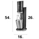 Сифон Sodastream Crystal 3.0 Черный с баллоном Quick Connect (1016411410) - изображение 6