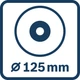 Кутова шліфмашина Bosch GWS 17-125 (06017D0200) - зображення 10