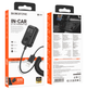 Bluetooth-ресивер BOROFONE BC49 June car USB AUX MicroSD чорний - изображение 3
