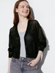 Кардиган вязаный женский Uniqlo 172914001 L Черный (1159818953) - изображение 1
