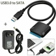 Перехідник-адаптер USB 3.0/Sata 3 для Samsung/Seagate/WD 2.5-3.5 HDD/SSD - зображення 2