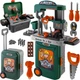 Дитяча майстерня з інструментами та валізою Kruzzel Toy Workshop 3 в 1 (24648) - зображення 1