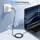 Кабель Choetech PowerSync Charging Cable USB-C to USB-C PD 60W 3A 2m Black (XCC-1015-BK) - зображення 2