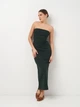 Платье женское Zara 2117/404 XS Зеленое (02117404500017) - изображение 3