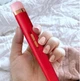 Мини фрезер для маникюра и педикюра со встроенным аккумулятором Flawless Salon Nails беспроводной Красный - изображение 3