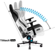 Игровое кресло Diablo X-Player 2.0 Normal Size White/Black (5902560337754) - изображение 4