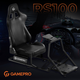 Игровое кресло кокпит Gamepro RS100 с креплением для руля, педалей и коробки передач Black - изображение 3