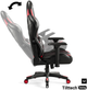 Игровое кресло Diablo X-Ray 2.0 Normal Size Black/Red (5902560336054) - изображение 4
