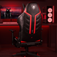 Игровое кресло Diablo X-Ray 2.0 Normal Size Black/Red (5902560336054) - изображение 13
