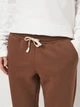 Спортивные штаны утепленные мужские ROZA 210549 S Коричневые (4824005711541) - изображение 4