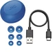 Наушники беспроводные TWS JVC Gumy Mini HA-Z55T Blue - изображение 3