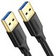 Кабель UGREEN USB-A 3.0 Male to Male Cable 1m (Black) (UGR-10370) - зображення 1