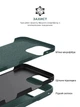 Силиконовый чехол для Apple iPhone 16 Pro, ICON2 Case, Зеленый, противоударный, панель, защита всего корпуса, матовая поверхность Soft Touch, выступает над дисплеем, совместим с защитными стеклами и пленками, с микрофиброй, ArmorStandart (ARM81303) - изображение 6