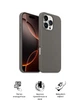 Силиконовый чехол для Apple iPhone 16 Pro, ICON2 Case, Серый, противоударный, панель, защита всего корпуса, матовая поверхность Soft Touch, выступает над дисплеем, совместим с защитными стеклами и пленками, с микрофиброй, ArmorStandart (ARM81301) - изображение 3