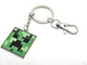 Брелок для ключей Крипер из игры Майнкрафт (Creeper Minecraft) Зеленый - изображение 1