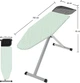 Гладильная доска Colombo Avantgard Plus 163 x 48 x 95 см Зеленая (A300A02W) (931021) - изображение 4