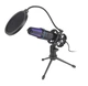 Мікрофон дротовий конденсаторний Studio Microphone з поп-фільтром і RGB підсвіткою - зображення 5