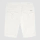 Подростковые джинсовые шорты для девочки Calvin Klein 614033373 140 см Белые (1159819495) - изображение 2