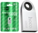 USB Флеш накопитель Hoco UD9 Insightful Smart mini car music USB drive 128GB Silver (38547) - изображение 1