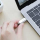 USB Флеш накопичувач Hoco UD8 Smart TypeC USB drive 2в1 (USB-A/TypeC) 32GB Silver (38549) - зображення 8