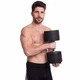 Гантель цельная профессиональная с полиуретановым покрытием TECHNOGYM (LN-1254-47_5) 1шт 47,5кг Черный-серый - изображение 5
