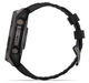 Смарт-годинник Garmin Fenix 8 51 mm Solar Sapphire, Carbon grey DLC titanium with Black/pebble grey silicone band (010-02907-11) - зображення 2