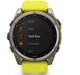 Смарт-часы Garmin Fenix 8 51 mm Solar Sapphire, Titanium with Amp yellow/graphite silicone band (010-02907-21) - изображение 3