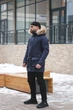 Мужская зимняя куртка HW Intruder 0229 M Синий ( IN - 0229/02 B ) - изображение 8