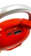 Колонка бездротова, T&G, Bluetooth, з плеєром, об'ємний звук, радіо, баси, підсвічування, Червоний - зображення 4
