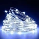 Світлодіодна гірлянда нитка Роса 50м, від USB, 500 LED, 8 режимів, IP44, Білий - зображення 9