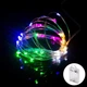 Светодиодная гирлянда "Роса" на батарейках, 2м, статический режим, 20 LED, IP44, Мультиколор - изображение 9