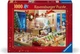 Пазл Ravensburger Happy Mischief Christmas Щасливі пустощі 1000 шт. (12000718) - зображення 1