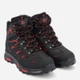 Женские зимние ботинки высокие Slazenger Hardeep SA23OK071-506 36 22.5 см Черный/Красный (8683678292834) - изображение 2