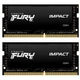 Модуль памяти SO-DIMM DDR4 2x16GB/3200 Kingston Fury Impact (KF432S20IBK2/32) - изображение 1