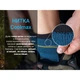Шкарпетки водонепроникні Dexshell Running Lite 2.0 Socks, темно-блакитні, розмір S (36-38) - изображение 6