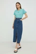 Футболка Lee SMALL LOGO Зелений M L49EEH41 - изображение 2
