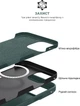 Чехол для смартфона ArmorStandart ICON2 MagSafe для Apple iPhone 16 Pro Lake Green (ARM81318) - изображение 6