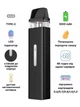 Pod система электронная сигарета Vaporesso XROS Mini Kit Black + 2 дополнительный картридж под подик электронка перезаправляемая многоразовая вапорессо иксрос мини вейп стартовый набор для вейпинга с картриджем 2 мл corex + 1м кабель зарядки ACG - изображение 2