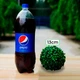 Искусственный пластиковый куст 13 см - изображение 1
