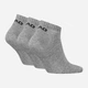 Набор мужских носков коротких хлопковых HEAD Elements All Sports Sneaker 3P 701229011-004 39-42 3 пары Серый (8720245772907) - изображение 2
