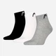 Набор мужских носков коротких хлопковых HEAD All Sports Training Quarter 3P 701229017-004 43-46 3 пары Серый/Белый/Черный (8720245769402) - изображение 1