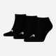 Набор мужских носков коротких хлопковых HEAD All Sports Training Sneaker 3P 701229018-001 39-42 3 пары Черный (8720245771696) - изображение 1
