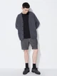 Шорты хлопковые короткие мужские Uniqlo 334881849 2XL Серые (1159816580) - изображение 2
