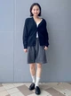 Шорты хлопковые короткие мужские Uniqlo 334881849 2XL Серые (1159816580) - изображение 9
