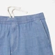 Шорты хлопковые короткие мужские Uniqlo 545606349 S Синие (1159819053) - изображение 5